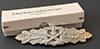 Rare Close Combat Clasp in Gold with its original shipping carton by Friedrich Linden